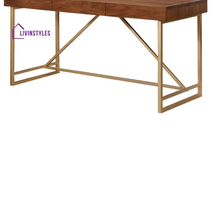 Konstantin Solid Wood Study Table for Students