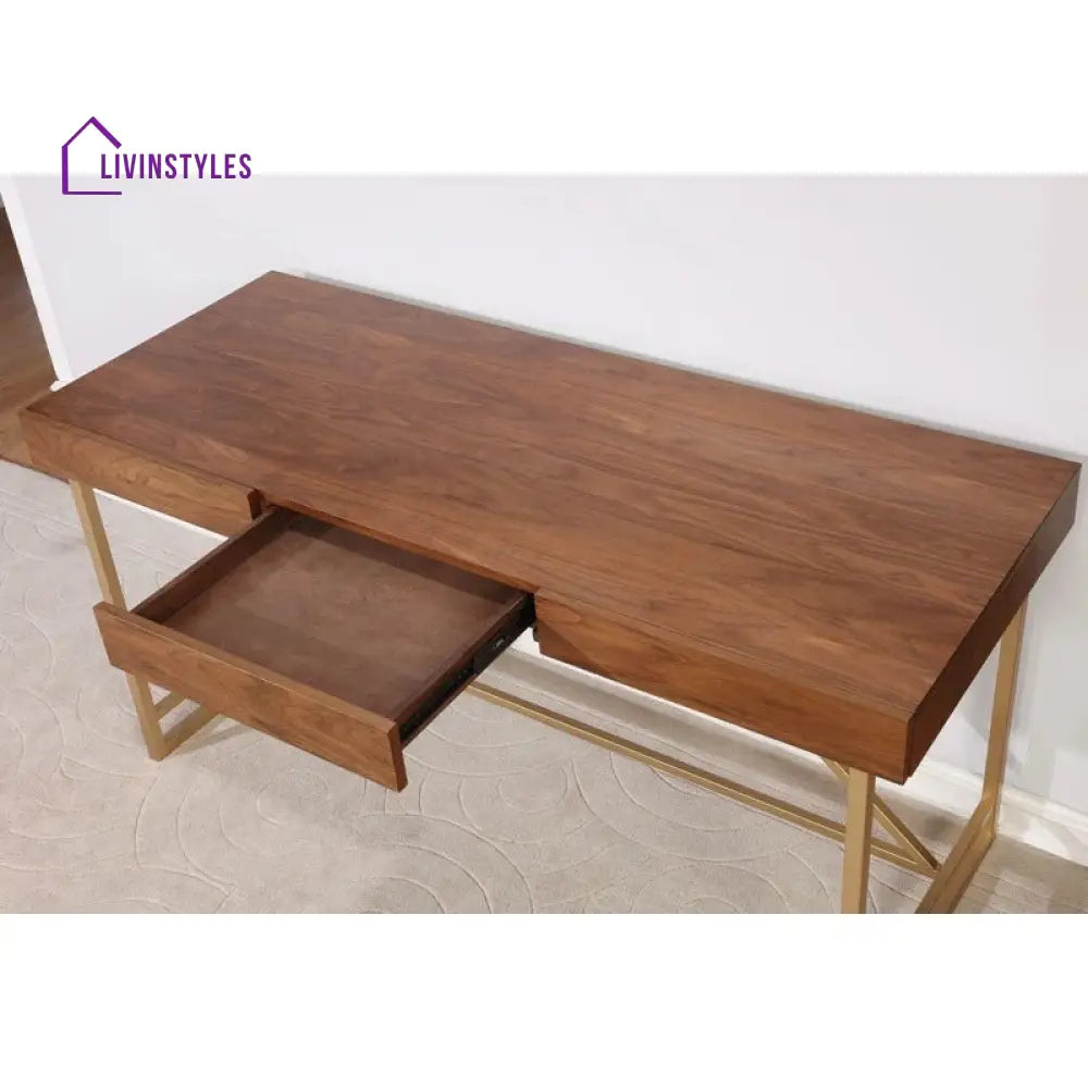 Konstantin Solid Wood Study Table for Students