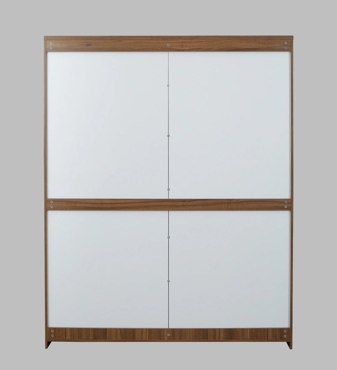 SleekAura 4-Door Engineered Wood Wardrobe