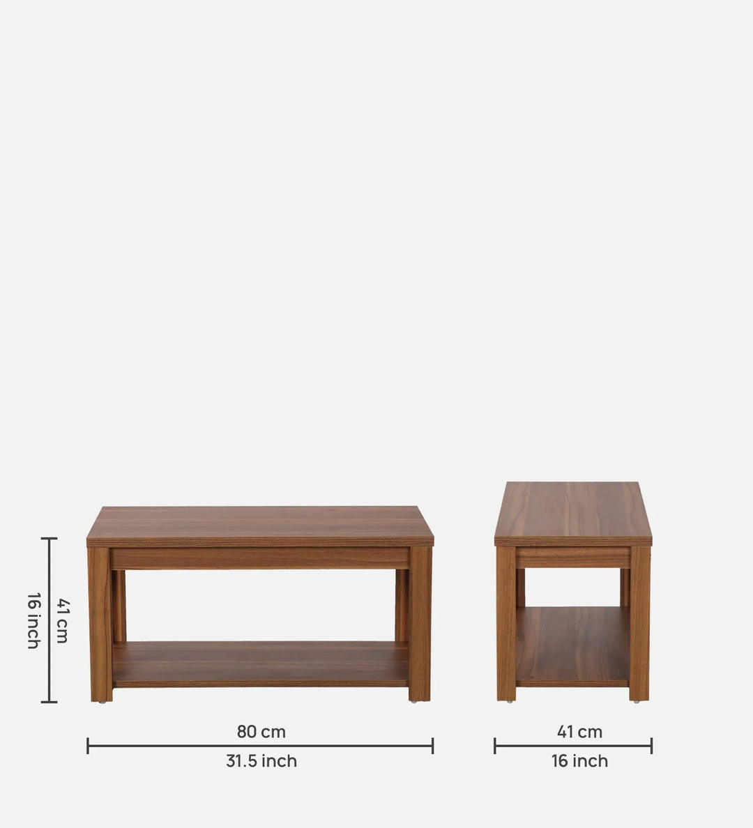 Omkarwood “LuxeEdge” Coffee Table