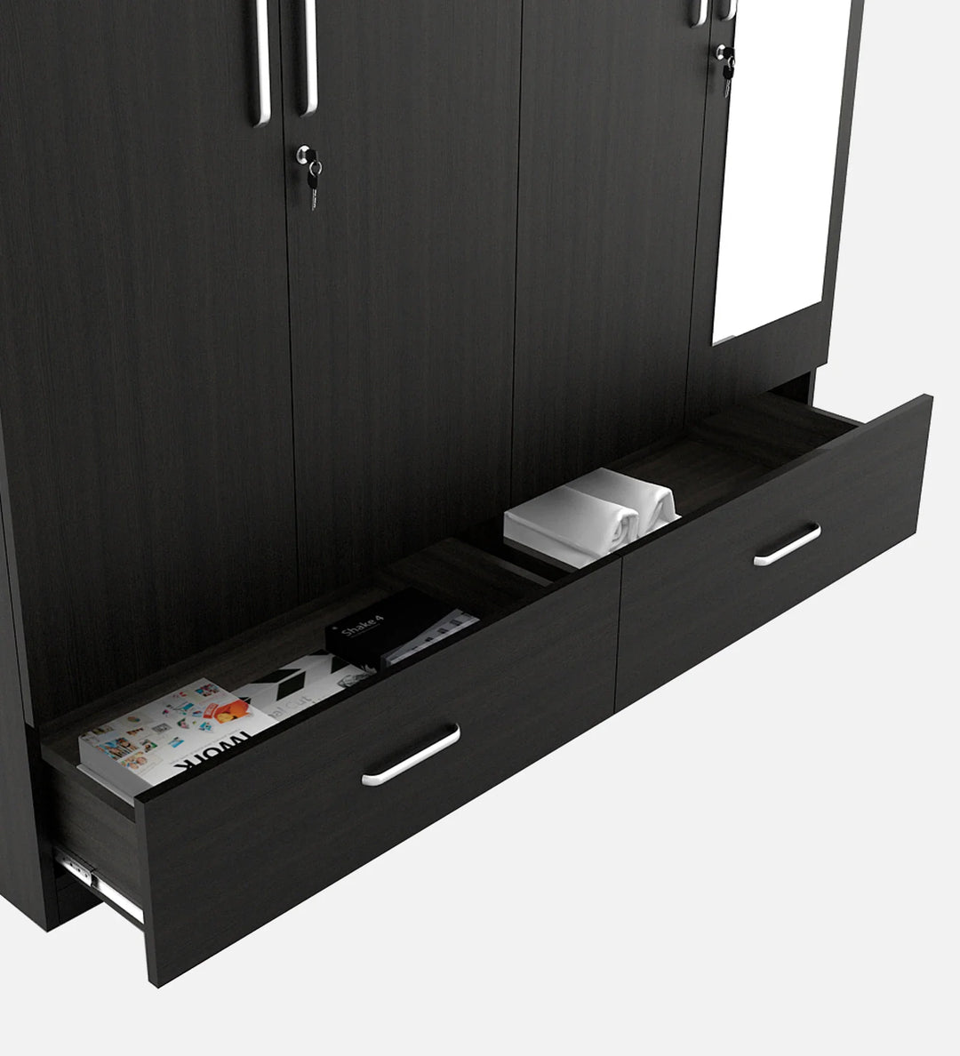 Eleganza Premium Engineered Wood Wardrobe