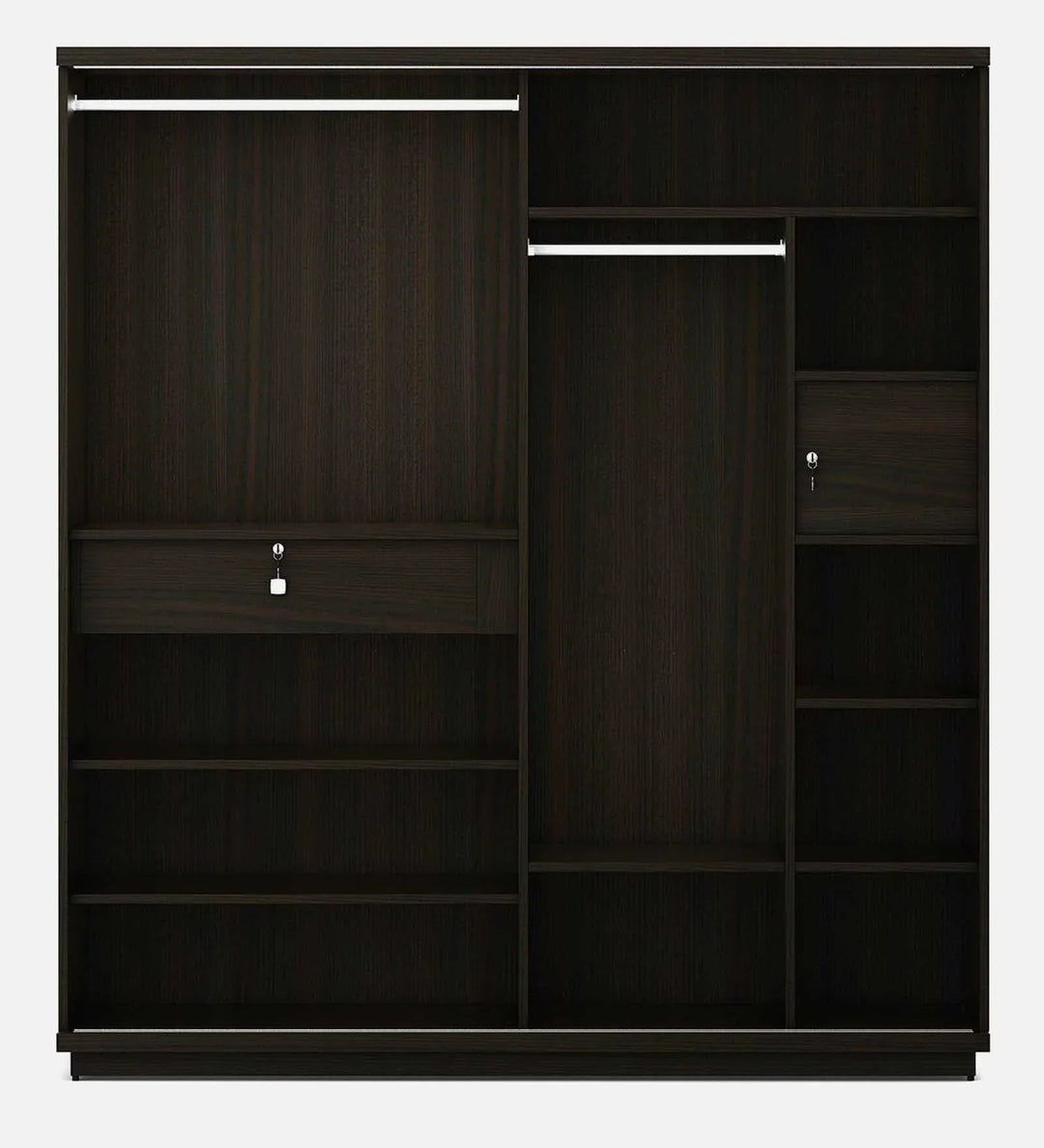 OmkarWood "Maple Luxe" Premium Sliding Wardrobe