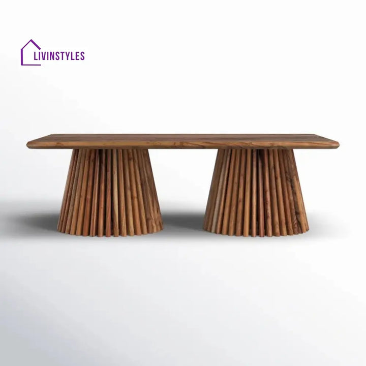 Kratika Solid Wood Designer Coffee Table for Living Room