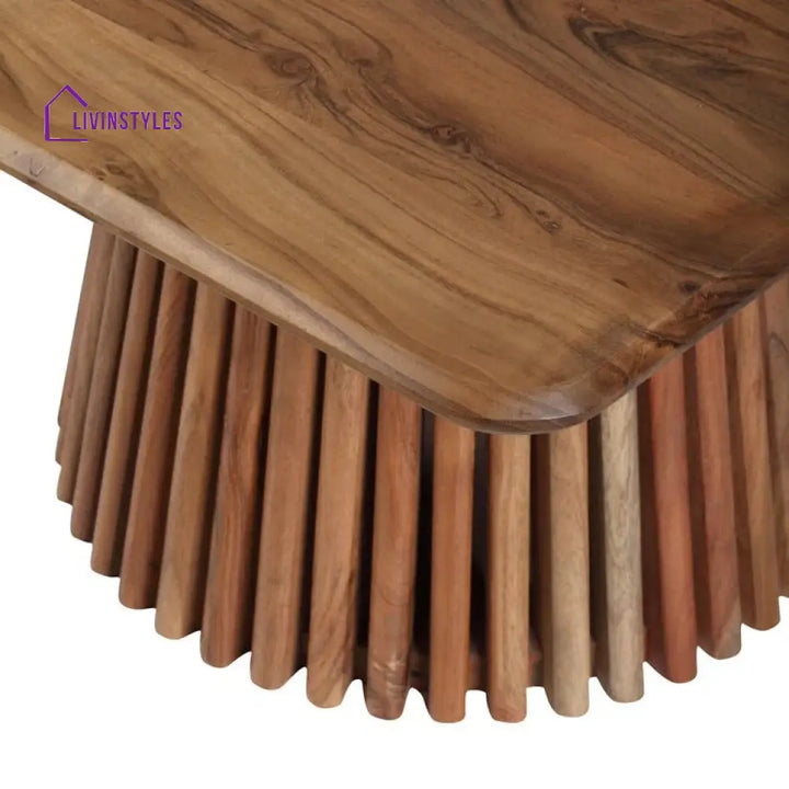 Kratika Solid Wood Designer Coffee Table for Living Room