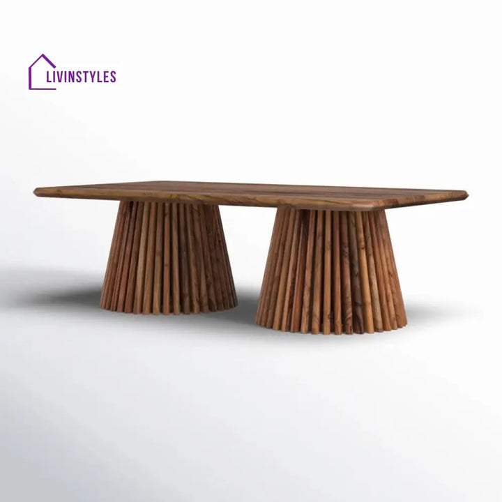 Kratika Solid Wood Designer Coffee Table for Living Room