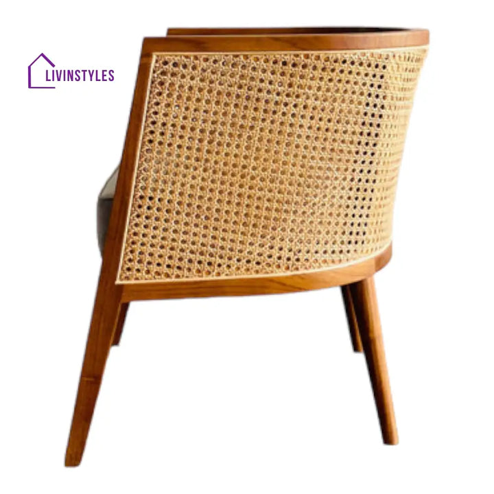 Krisha Teak Wood & Rattan Dining Chair 2 pcs and sheesham wood dining