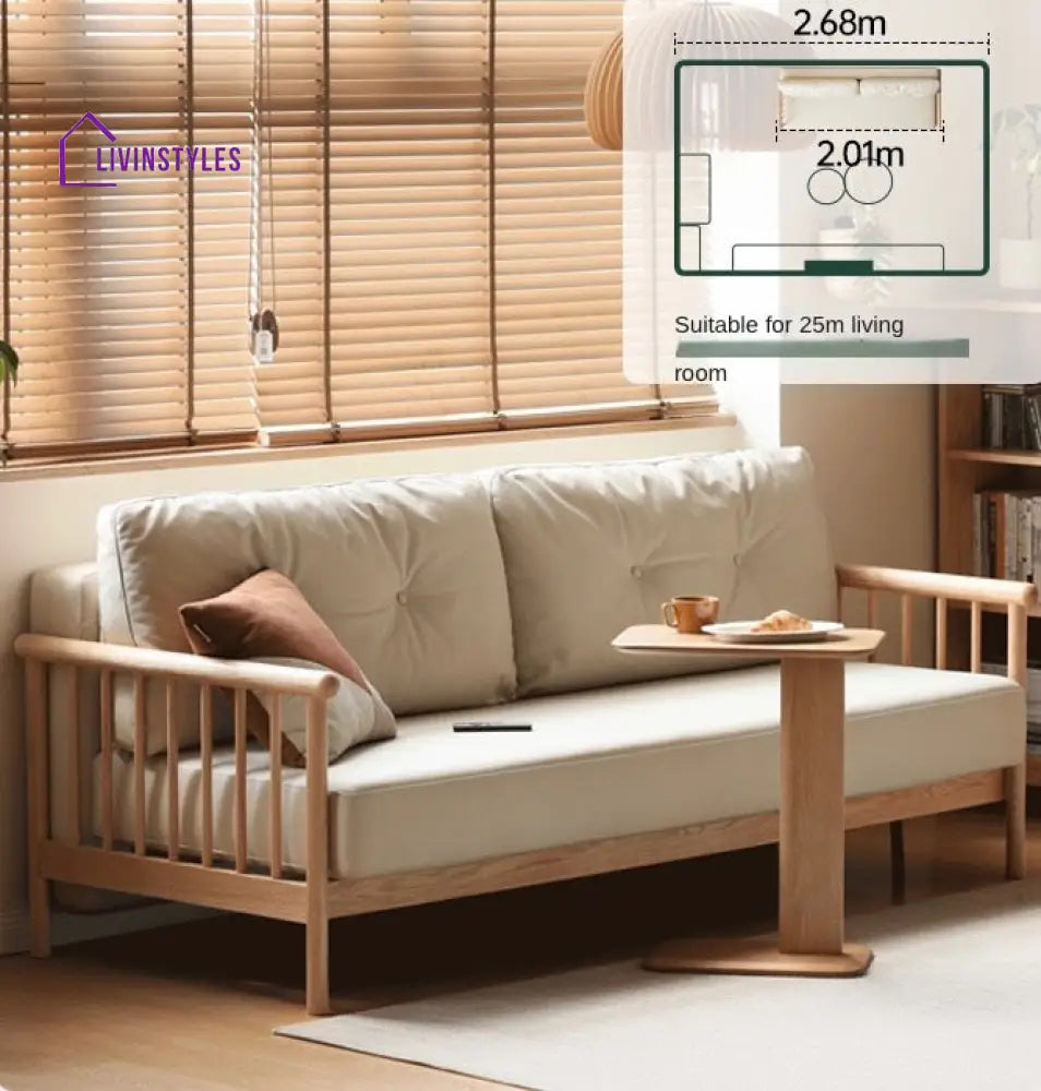 Krithya Solid Wood Sofa Come Bed | Easy Folding Sofa Come Bed