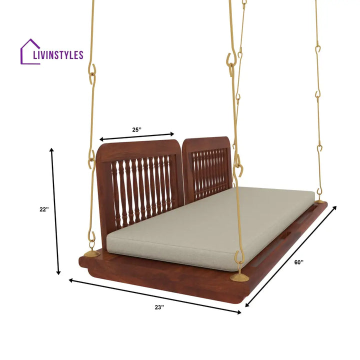 Kriti Vintage Denver Natural Polish Swing Swing