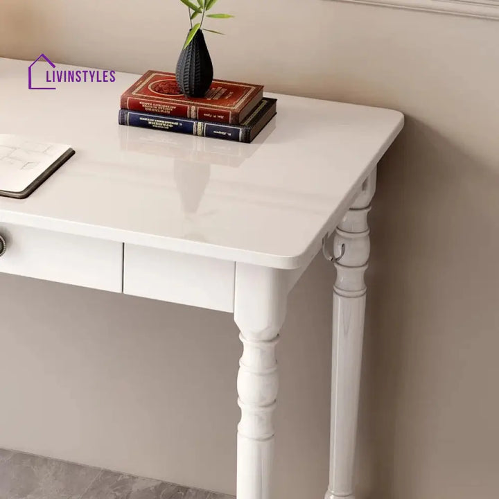 Ksenia Solid Sheesham Wood Study Table and Chair for Students