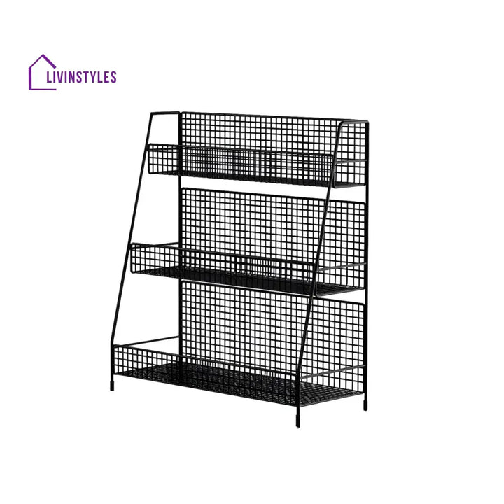 Ksenia Stainless Steel Storage Shelves