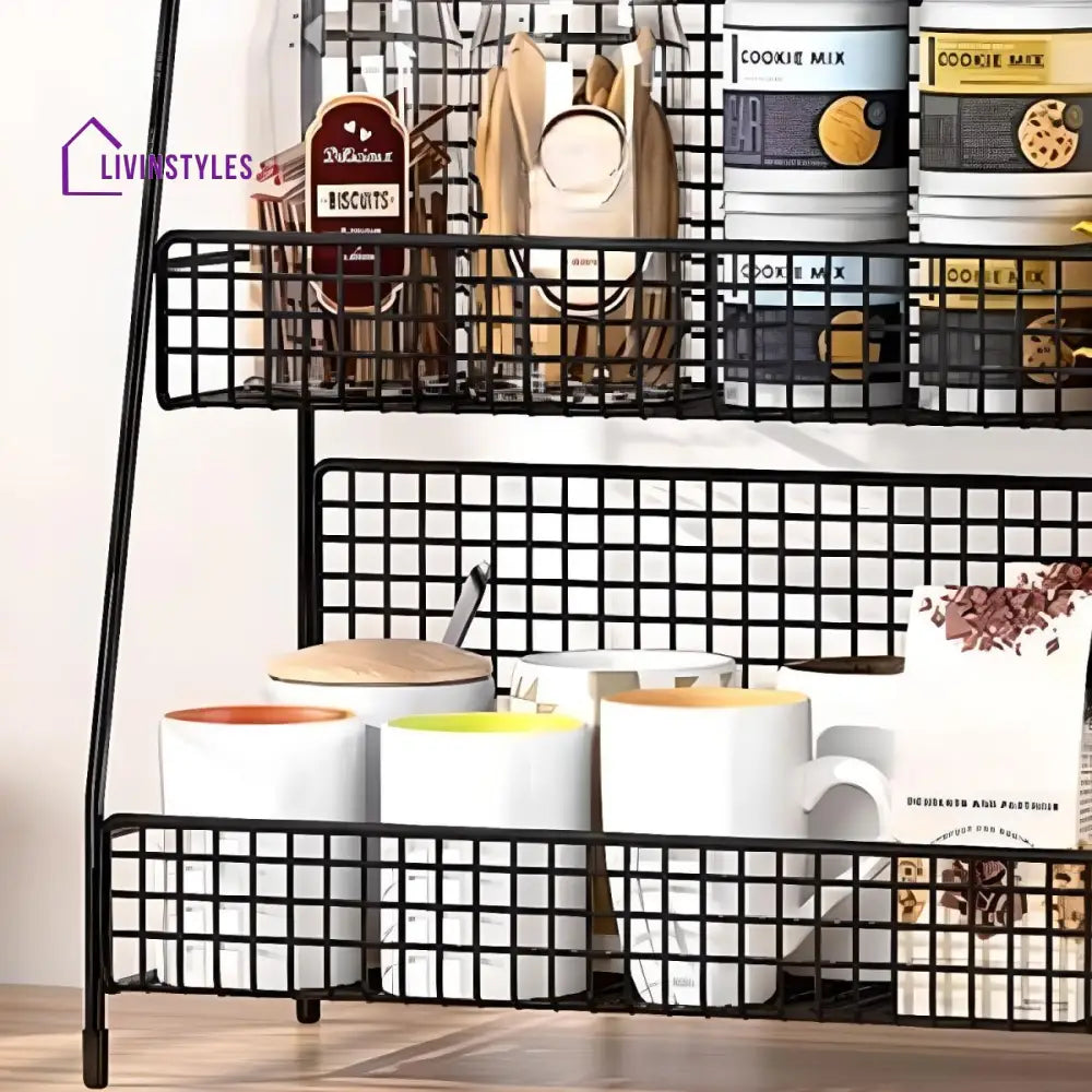 Ksenia Stainless Steel Storage Shelves