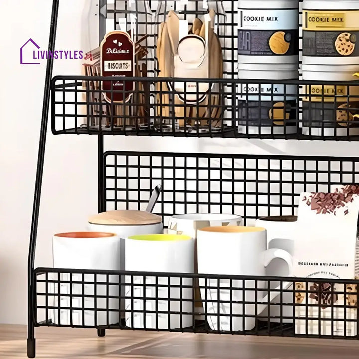 Ksenia Stainless Steel Storage Shelves
