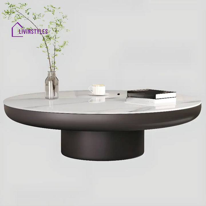 Kshira Stainless Steel Coffee Table for Living Room