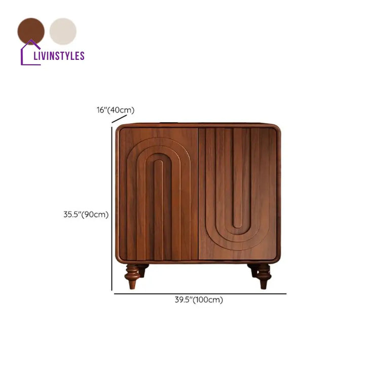Kunal Solid Wood Shoe Rack for Hallway - Small