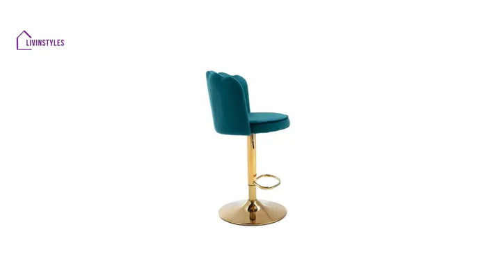 Kunal Teal Color Avidan Bar Stool