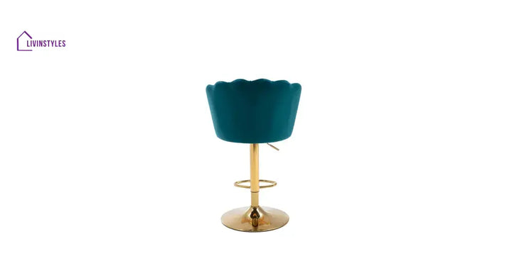 Kunal Teal Color Avidan Bar Stool