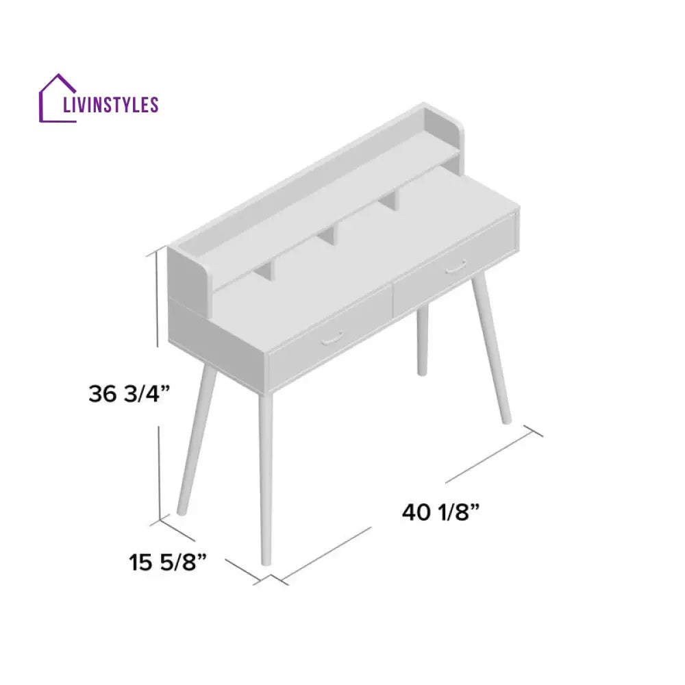 Kuzma Solid Wood Study Table for Students