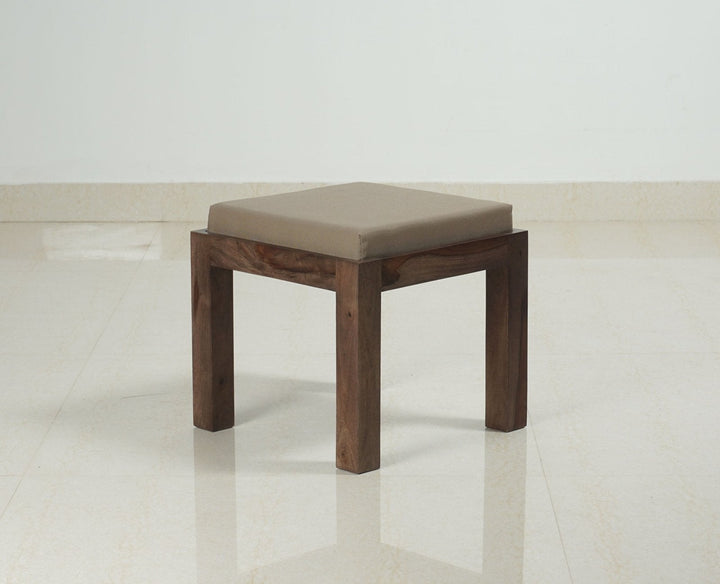 Alina Sheesham Wood Coffee Table Set With Four Stools