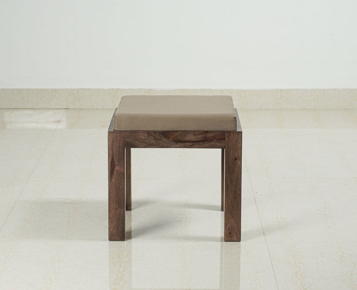 Alina Sheesham Wood Coffee Table Set With Four Stools