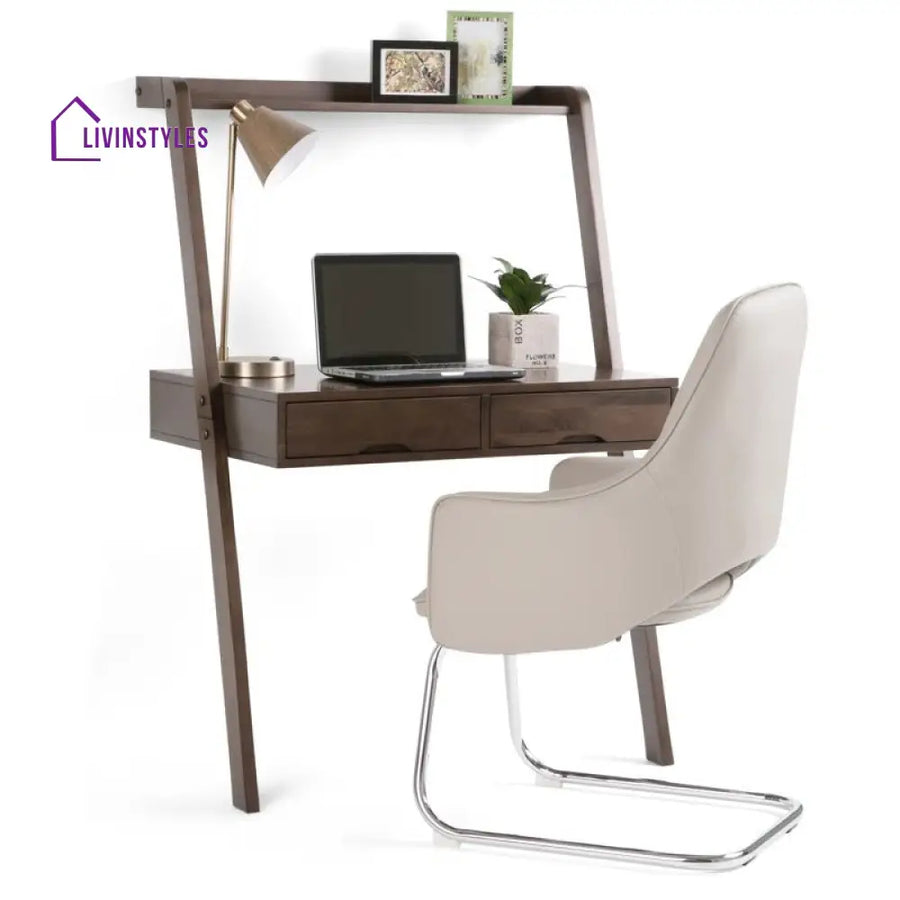 Lada Solid Wood Study Table for Students