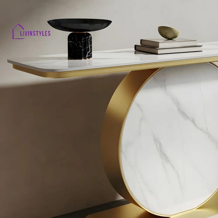 Lakshin Stainless Steel Living Room Console Table