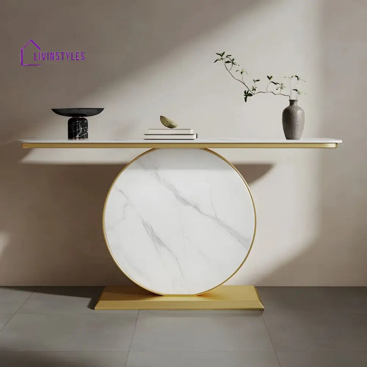 Lakshin Stainless Steel Living Room Console Table
