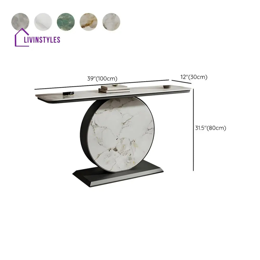 Lakshin Stainless Steel Living Room Console Table