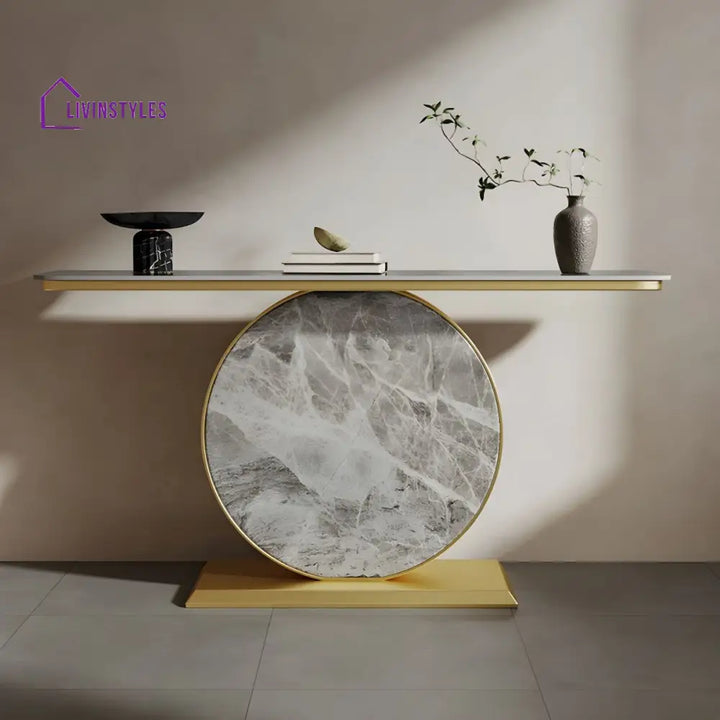 Lakshin Stainless Steel Living Room Console Table
