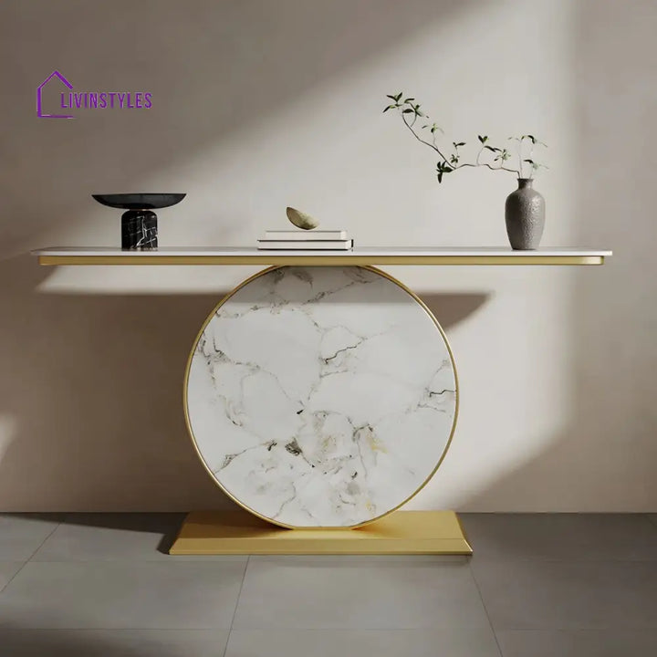 Lakshin Stainless Steel Living Room Console Table