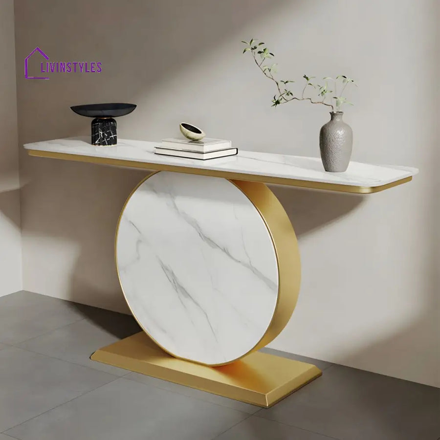 Lakshin Stainless Steel Living Room Console Table