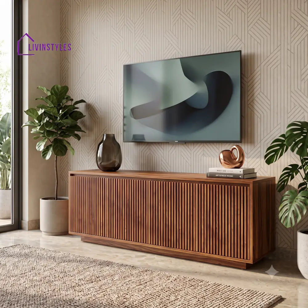 Lakshmi Sheesham Wood Tv Unit for Living Room | Tv Cabinet | Tv Console