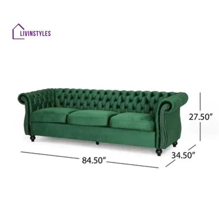 Larisa 3 Seater Sofa for Living Room