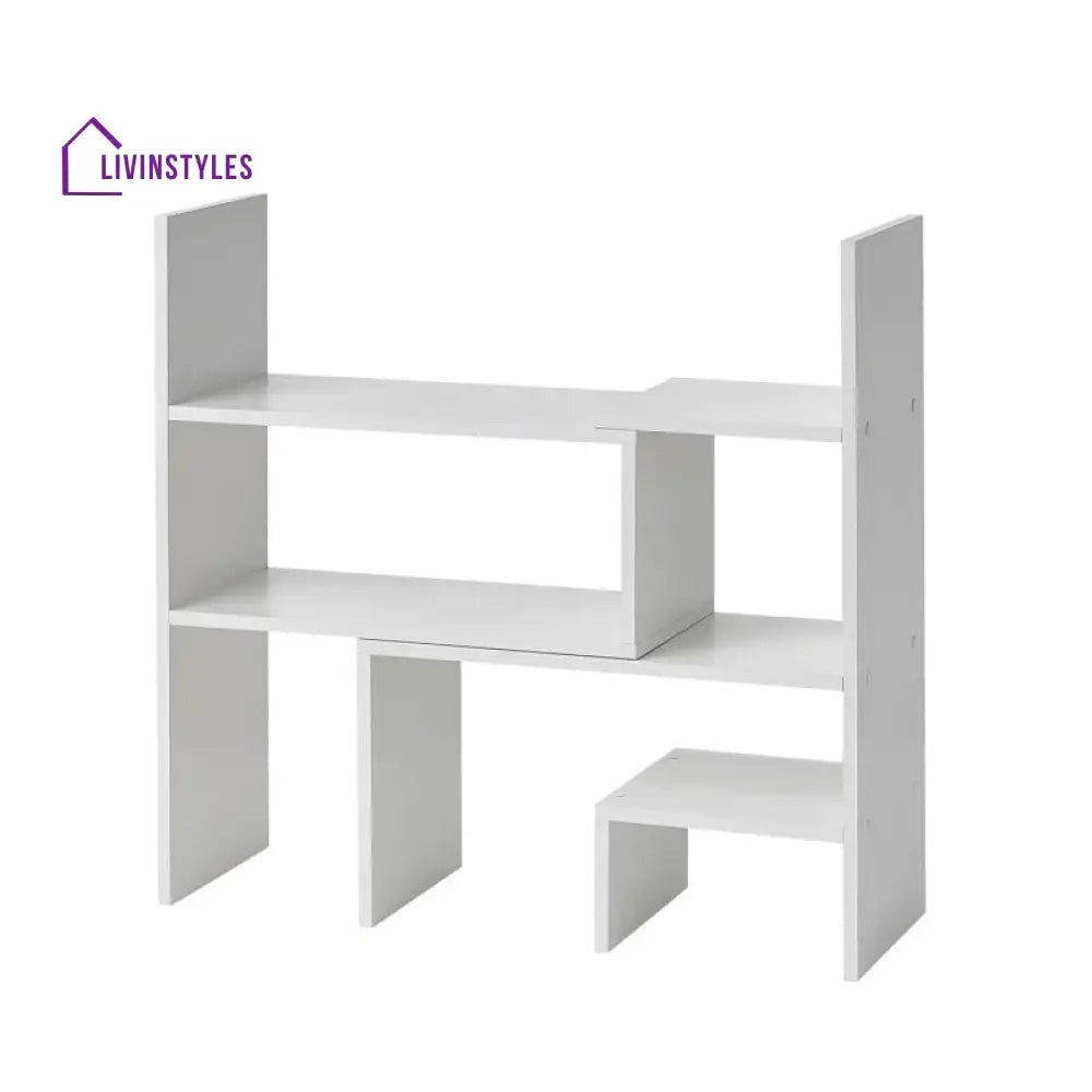 Larisa Engineered Wood Bookshelves | Bookshelf for Living Room | Bedroom | Drawing Room | Study Room