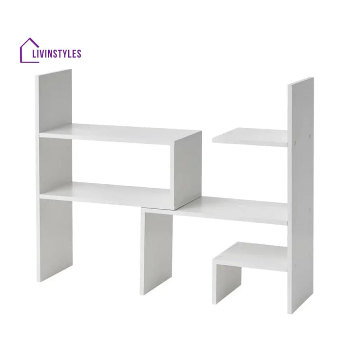 Larisa Engineered Wood Bookshelves | Bookshelf for Living Room | Bedroom | Drawing Room | Study Room