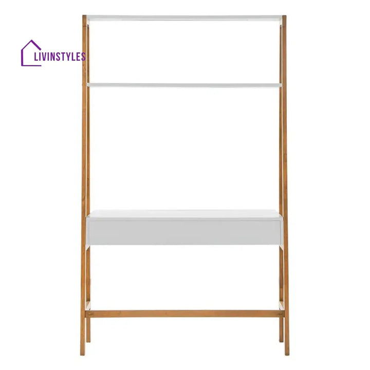 Larisa Solid Wood Study Table for Students