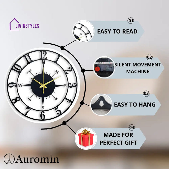latest Design Metal Wall Clock
