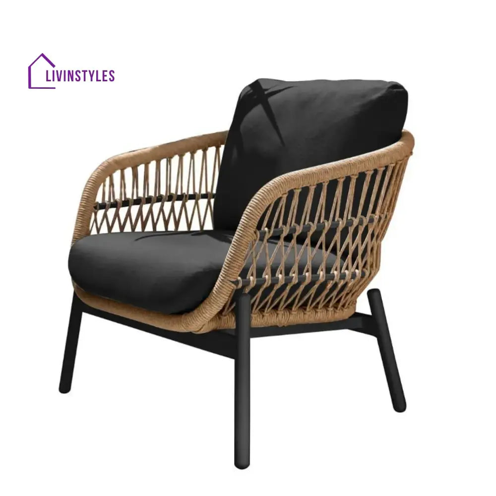 Latika Outdoor 4 Seater Rope Conversation Sofa Set - Sofa Set