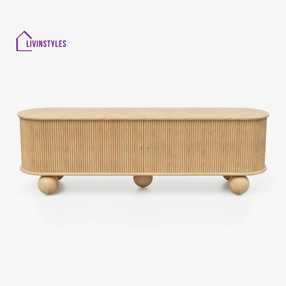 Lauren Solid Wood Tv Unit | Console for Living room