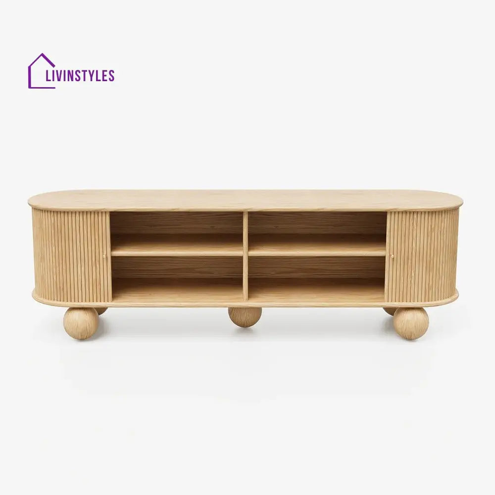 Lauren Solid Wood Tv Unit | Console for Living room