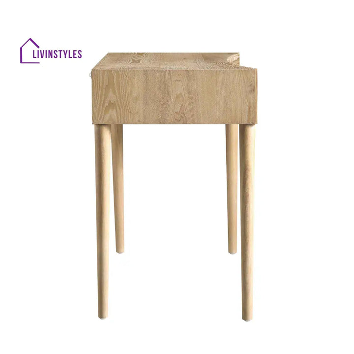 Thalia Concave Dressing Table Natural Dressing Tables