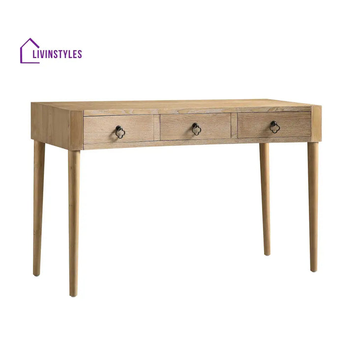 Thalia Concave Dressing Table Natural Dressing Tables