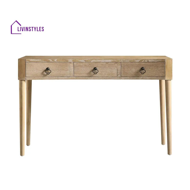 Thalia Concave Dressing Table Natural Dressing Tables