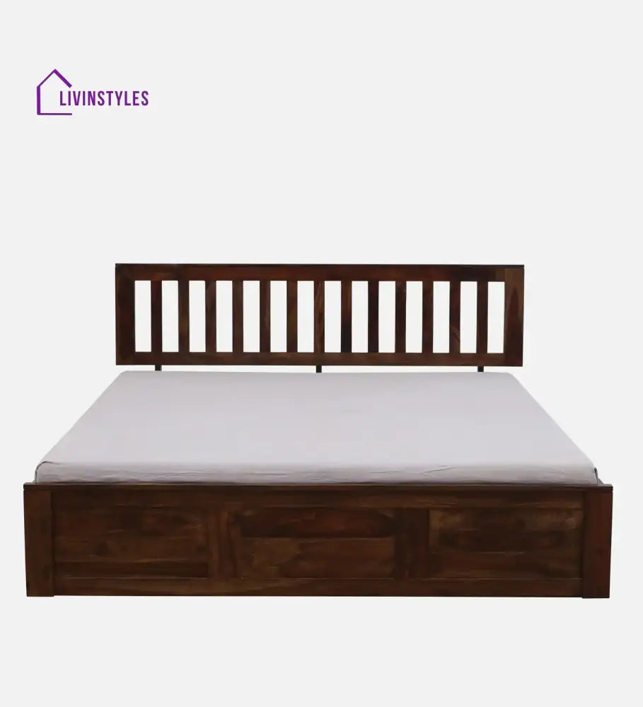 Bhawika Sheesham Wood box Storage Beds Bedroom Furniture Sets