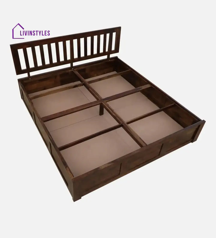 Bhawika Sheesham Wood box Storage Beds Bedroom Furniture Sets