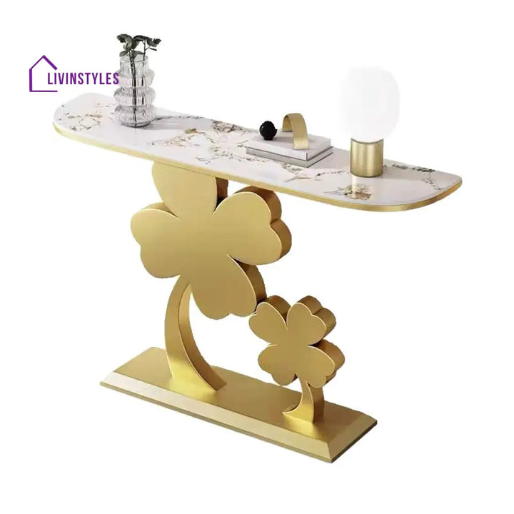 Lavesh Stainless Steel Living Room Console Table