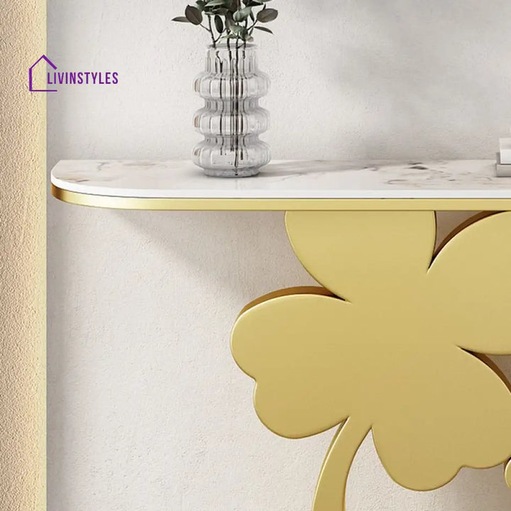 Lavesh Stainless Steel Living Room Console Table