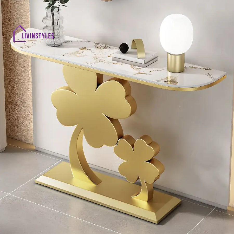 Lavesh Stainless Steel Living Room Console Table