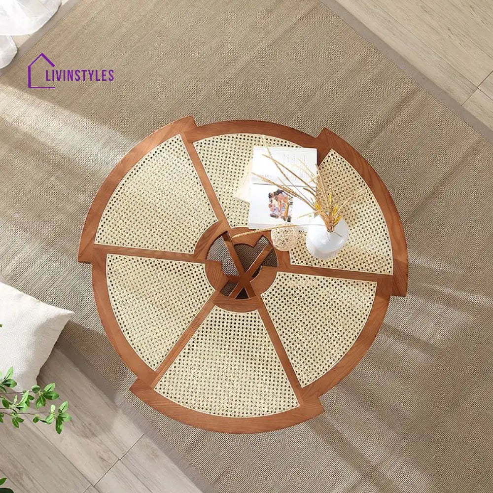 Lavika Solid Wood Coffee Table for Living Room