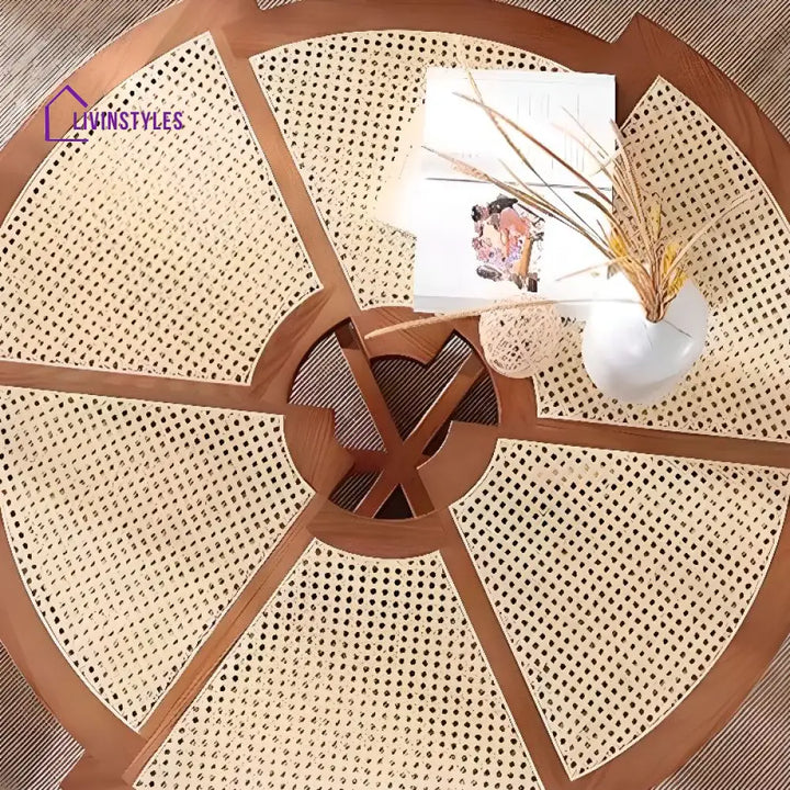 Lavika Solid Wood Coffee Table for Living Room