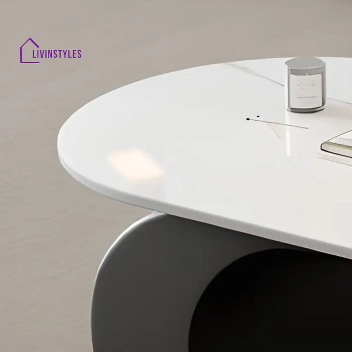 Lavisha Stainless Steel Frame Coffee Table for Living Room
